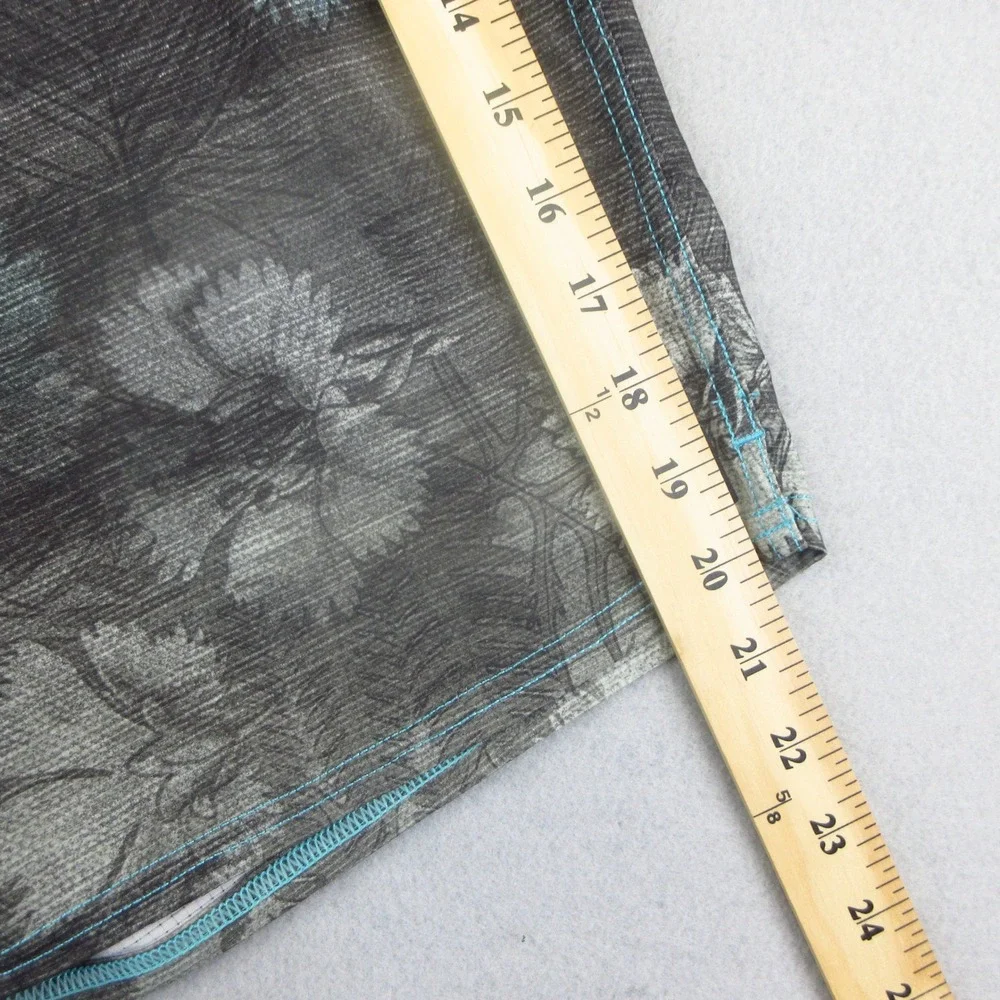 Reef Boardshorts Mens 36 Blue Grey Floral Tropical Surf Swim